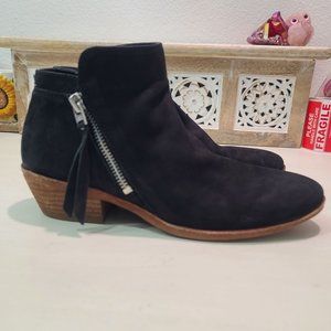 Sam Edelman Womens Sz 6.5 M Packer Leather Booties Western Comfort Casual Boots